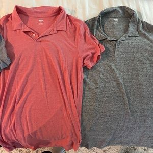 Lot of 4 large tall old navy polos